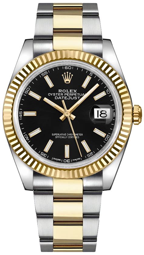 rolex datejust 41 noir|Rolex Datejust 41 for men.